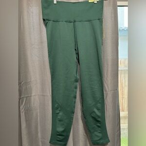 Green Athletic Leggings